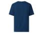 T-shirt homme bleu foncé à manches courtes, vue de dos
