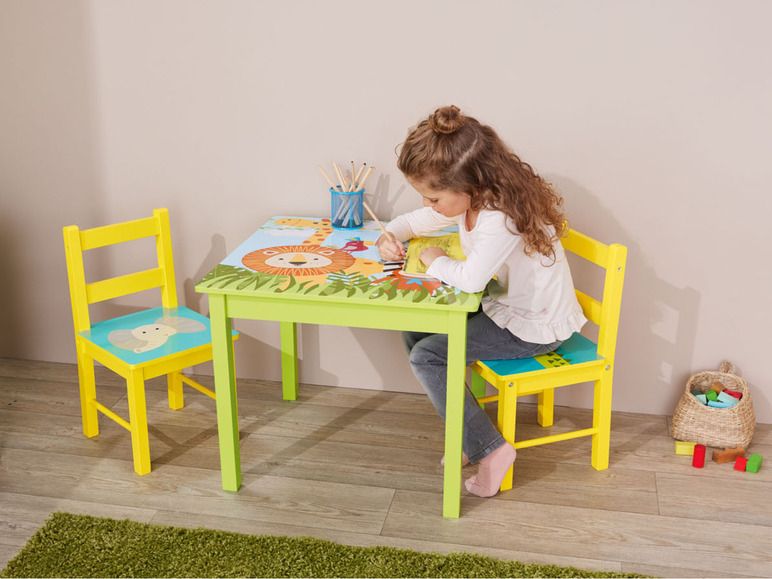 Aller en mode plein écran LIVARNO home Table pour enfants avec 2 chaises - Photo 2