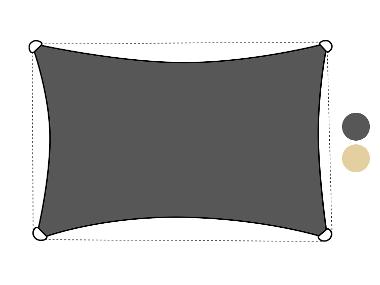 LIVARNO® Voile d'ombrage rectangulaire