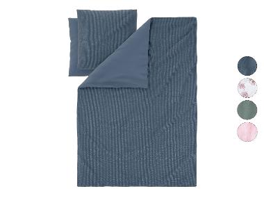 LIVARNO® Housse de couette réversible en seersucker, 260 x 240 cm