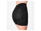 Shorty sculptant noir pour femme, vue latérale