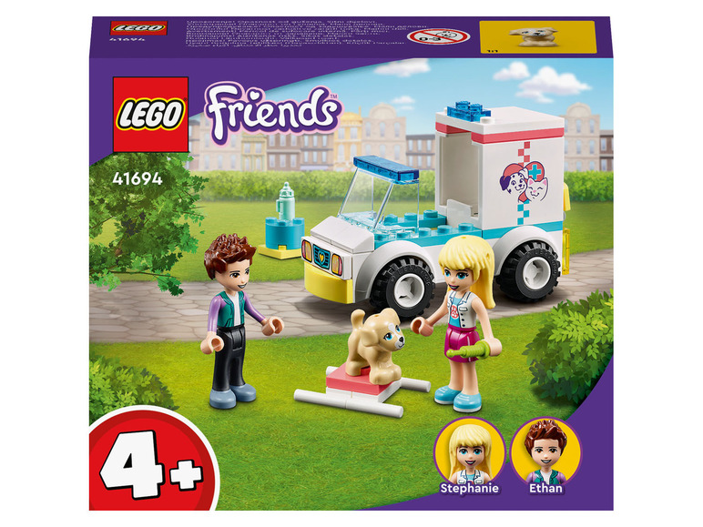 Aller en mode plein écran LEGO® Friends « L'ambulance de la clinique vétérinaire » (41694) - Photo 1
