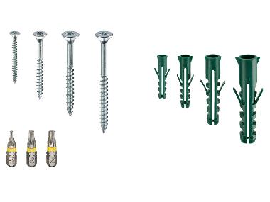 PARKSIDE® Assortiment de vis/chevilles