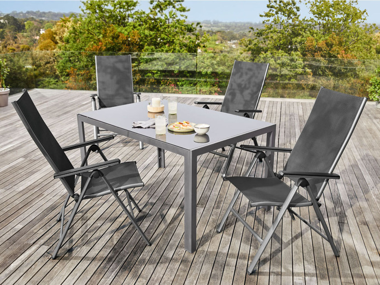 Ga naar volledige schermweergave: LIVARNO home Aluminium tuinset »Houston«, 5-delig - afbeelding 9