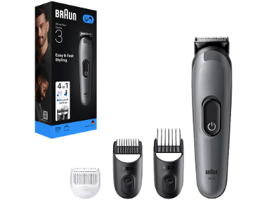 BRAUN Set de rasage 4-en-1 All-in-One Series 3 »AIO3500« lame ultra-tranchante