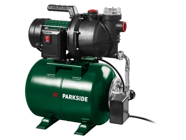Pompe à eau domestique PARKSIDE avec réservoir sous pression