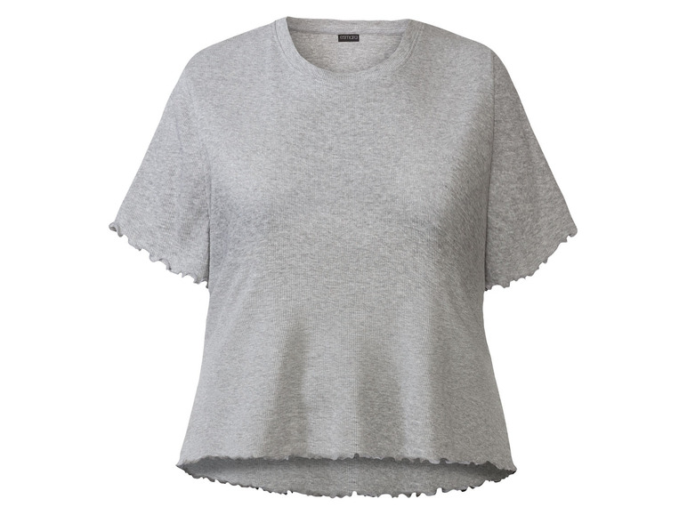 Aller en mode plein écran esmara® Pyjama d'été en fines côtes en un mélange de coton - Photo 19