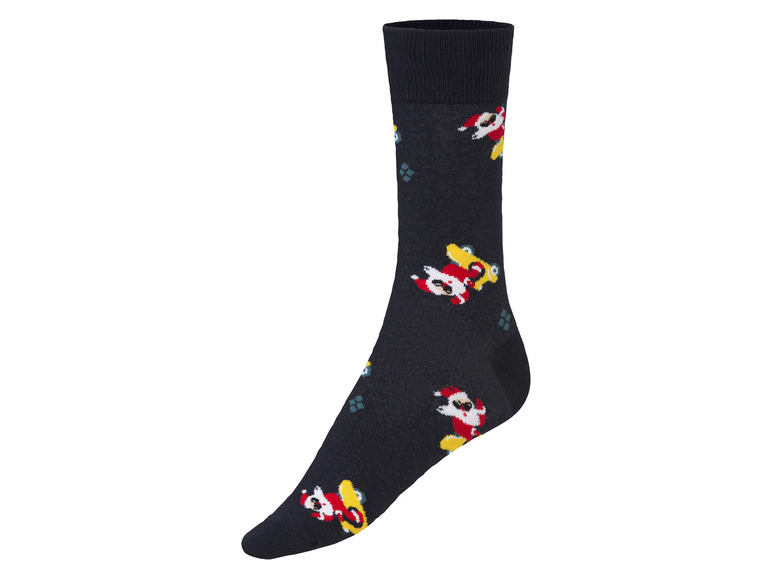 Ga naar volledige schermweergave: LIVERGY® Set van 3 paar kerstkousen van een katoenmix - afbeelding 10