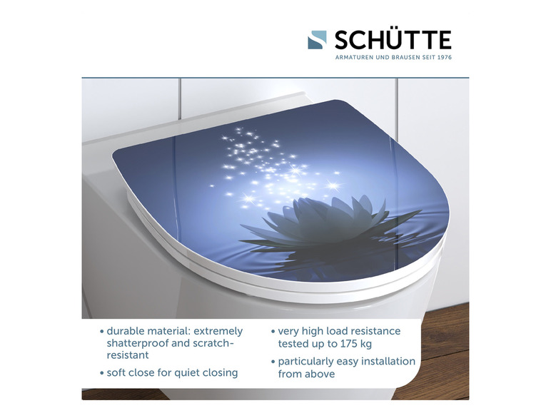 Ga naar volledige schermweergave: Schütte WC-zitting hoogglans met soft-close-mechanisme en snelsluiting - afbeelding 34
