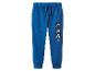 Pantalon de survêtement bleu pour enfants avec imprimé Mickey Mouse.