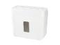 Witte TRONIC papierversnipperaar met transparant venster en bedieningselementen bovenaan