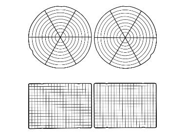 Set de 2 grilles de cuisson et de refroidissement SILVERCREST®