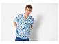Lidl shirt met korte mouwen en een print van boodschappen.