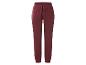 Pantalon de jogging bordeaux avec cordon de serrage à la taille.