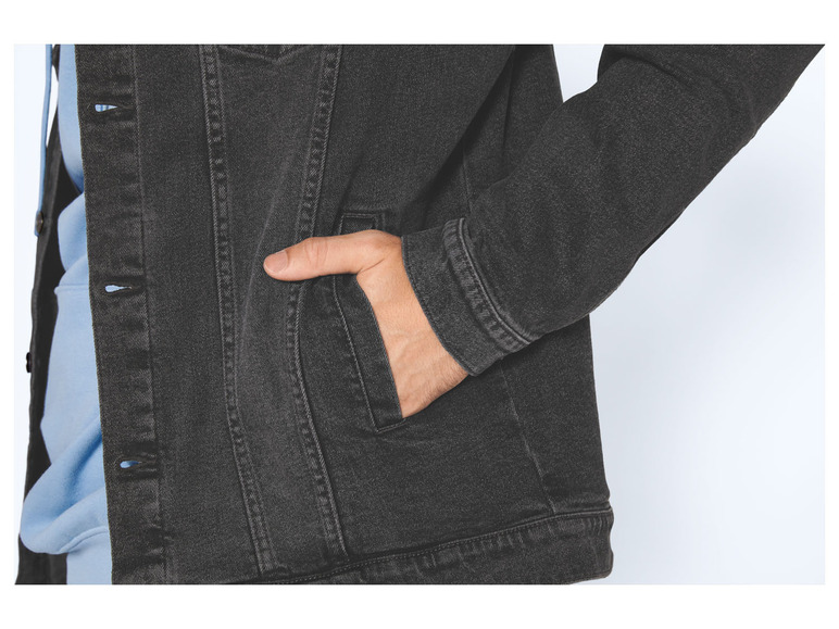 Ga naar volledige schermweergave: LIVERGY® Casual jeansjas - afbeelding 10
