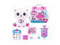 Zuru Pets Alive Puppy Rescue speelgoed, inclusief een witte pluche knuffel, een draagtas en accessoires.