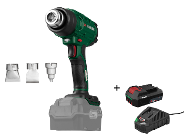 Pistolet à air chaud sans fil 20 V PARKSIDE® PHLGA20 avec batterie et chargeur