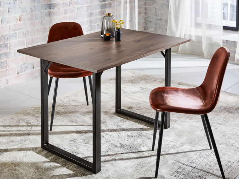 Aller en mode plein écran LIVARNO home Table, 117 x 80 x 75,5 cm - Photo 2