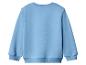 Sweat-shirt bleu à manches longues pour enfant, vue arrière