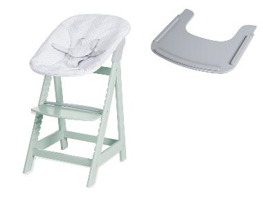 Chaise haute évolutive avec planche à manger roba