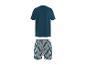 T-shirt de pyjama homme et short rayé.