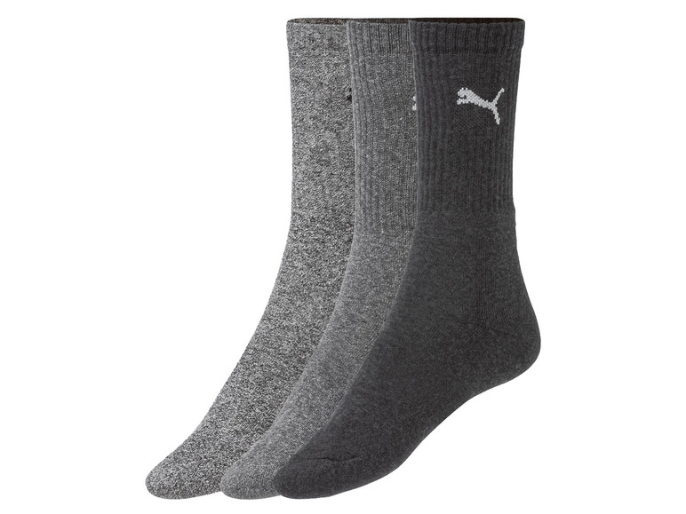 Aller en mode plein écran Puma Set de 3 paires de chaussettes en un mélange de coton - Photo 6