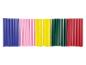 Een set kleurpotloden in verschillende kleuren.