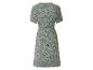 Robe midi plissée à pois, coupe courte.