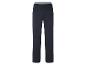Pantalon de pyjama homme bleu foncé avec taille élastique rayée.