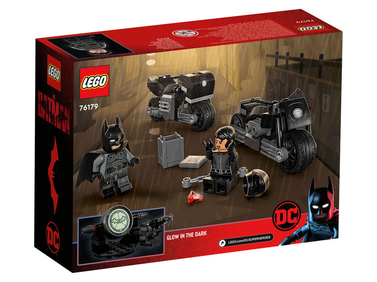 Aller en mode plein écran LEGO® DC Universe Super Heroes Batman™ & Selina Kyle™ : Poursuite en moto (76179) - Photo 2