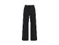Pantalon noir large avec cordon de serrage à la taille.