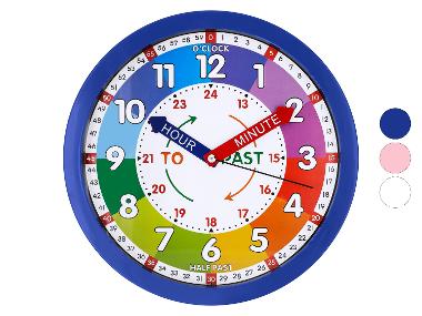 LUPILU® Horloge analogique éducative pour enfants