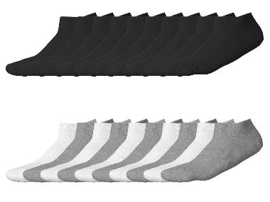 ESMARA® Chaussettes sneakers, 10 paires