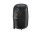 Een zwarte airfryer van Silvercrest.