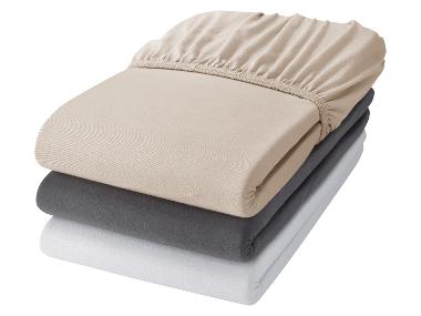 LIVARNO® Drap-housse en jersey, 180-200 x 200 cm