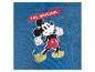 Blauw Mickey Mouse T-shirt met de tekst 'THE ORIGINAL'