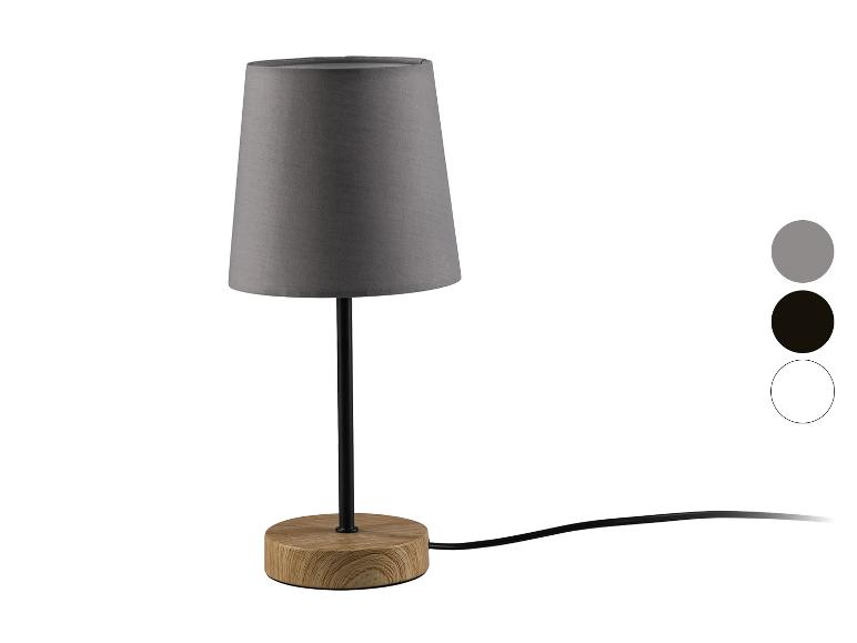 Lampe de table à LED avec abatjour textile LIVARNO ho…
