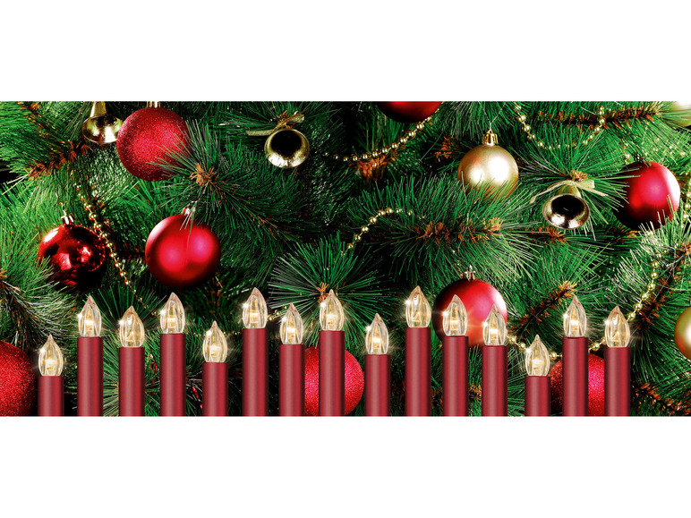 Aller en mode plein écran LIVARNO home Bougies à LED pour arbre de Noël - Photo 18