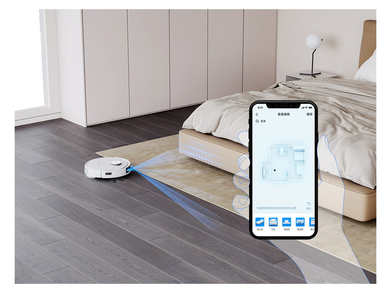 Ga naar volledige schermweergave: ECOVACS Robotstofzuiger Deebot T9 - afbeelding 3