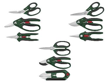 PARKSIDE® Set de ciseaux, 3 pièces