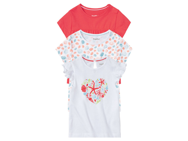 Ga naar volledige schermweergave: lupilu® Set van 3 katoenen T-shirts - afbeelding 16