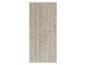 Serviette de bain beige à rayures verticales