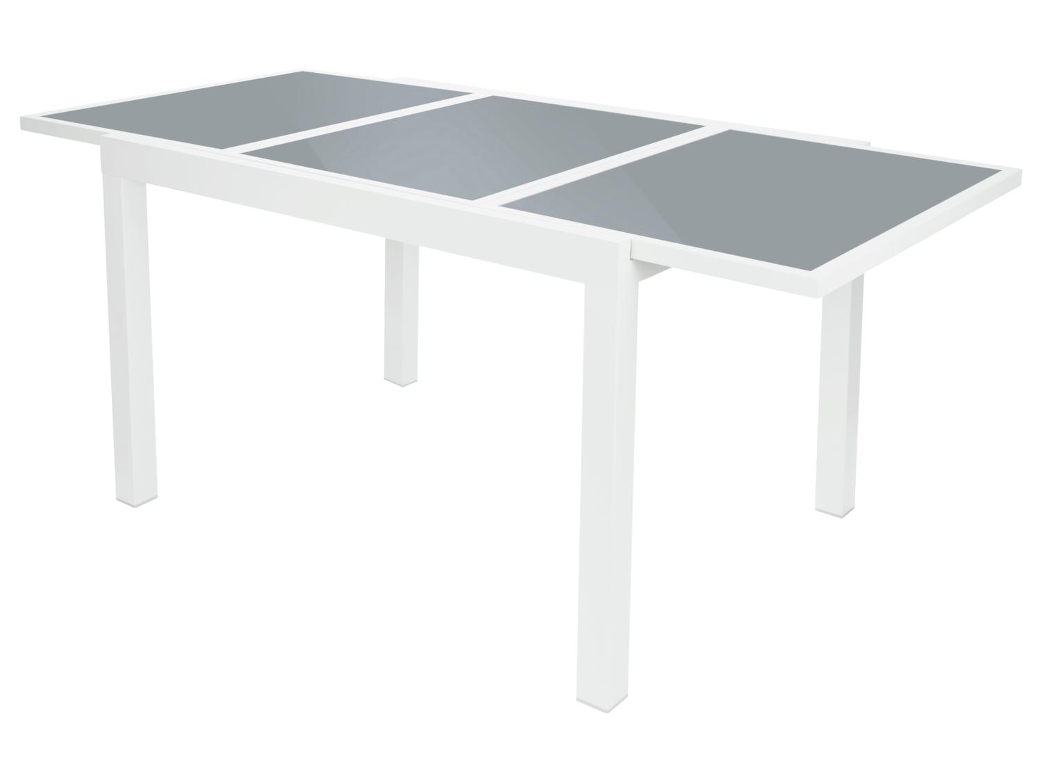 tectake® Campingtafel - Klaptafel van Aluminium, Opvouwbare Campingtafel - Reistafel, Opklapbare