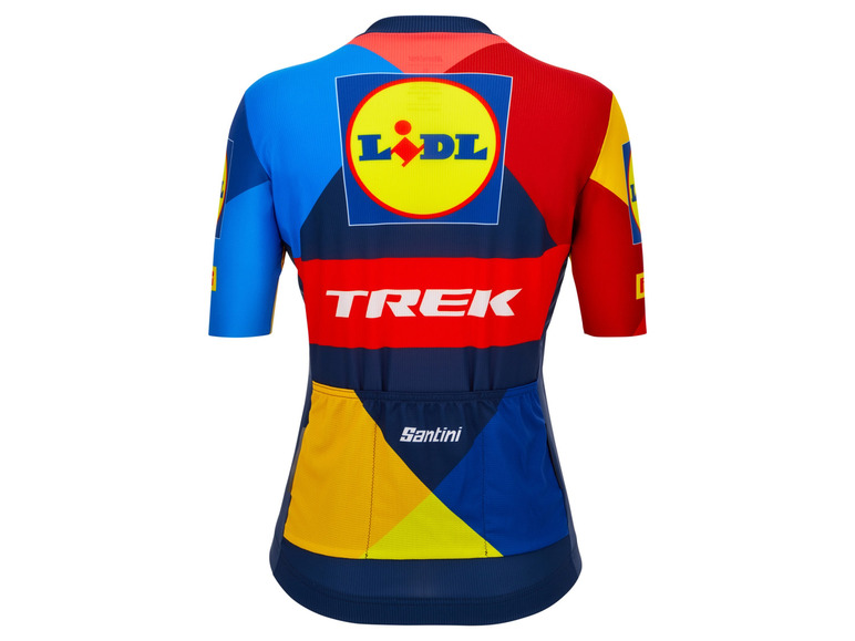 Maillot de cyclisme Trek avec le logo Lidl.