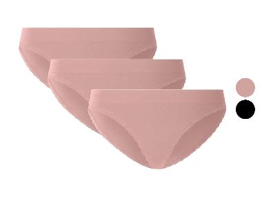 esmara® Slips avec dentelle pour femmes, 3 pieces