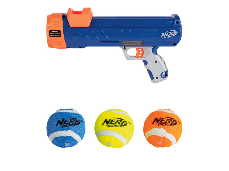 Aller en mode plein écran Nerf Blaster balle de tennis, 3 balles incl. - Photo 1