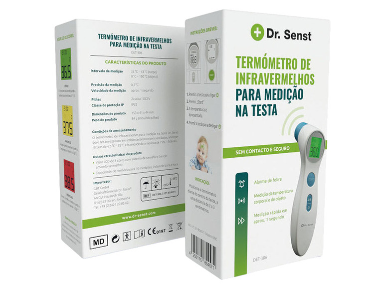 Ga naar volledige schermweergave: Dr. Senst Multifunctionele infraroodthermometer - afbeelding 2