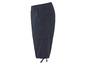 Donkerblauwe cargo shorts met een trekkoord.