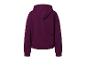Sweat à capuche violet, vue arrière.