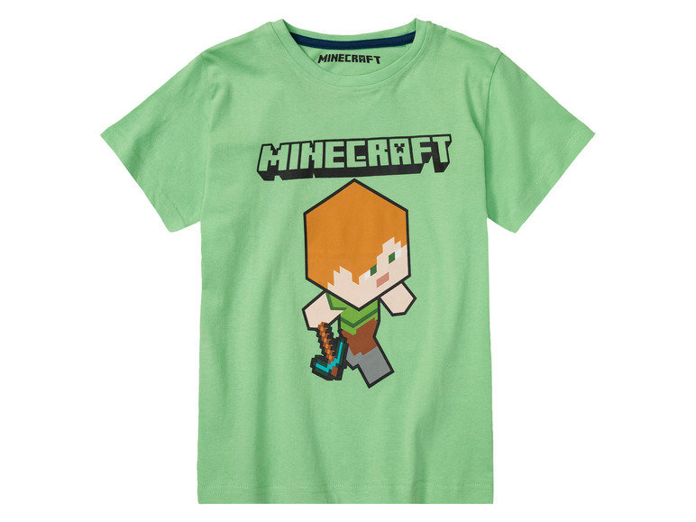 Aller en mode plein écran Minecraft Pyjama pour enfants, qualité single jersey - Photo 8